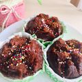 Cooksnap dari Nince124 untuk resep Muffin Cokelat ala Bolu Kukus Merekah (Versi 1)