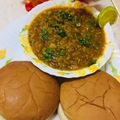 pushpalata yadav's cooksnap of when they made Pav bhaji.