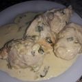 El cooksnap de Fanny Fernández cuando hizo Pollo con crema muy fácil.