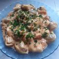 El cooksnap de Julieta gonzález cuando hizo Salsa de camarones.