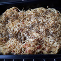 El cooksnap de Pequeña Nube ☁️ cuando hizo Salsa carbonara Auténtica, con espagueti.