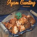 Cooksnap Salina Jalaludin semasa beliau membuat Ayam gunting ala Uncle Bob.