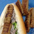 کوک اسنپ رازانی(لرستانی) بعد از امتحان کردن همبرگر خونگی (مخلوط گوشت و سویا).