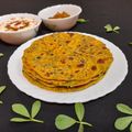 Sunita Shah का कुकस्नैप जब उन्होंने मेथी थेपला (Methi Thepla recipe in Hindi) बनाया था।