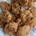 Nazia Qureshi's cooksnap of when they made Pakorai.