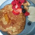 El cooksnap de Alexandra Almeida cuando hizo Pancake de avena.
