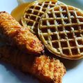 🌈NinjaMommaKitchen🌈's cooksnap of when they made Chicken 🐔 and Waffles 🧇with a Spicy 🥵Maple Sauce.