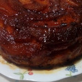 El cooksnap de Maria cuando hizo Torta de manzana invertida.