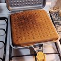 El cooksnap de Alicia Otazu cuando hizo Torta matera de bananas y nueces.
