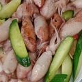 陳伽瑜 的 小黃瓜炒小卷 cooksnap