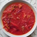 Ferenc Széll Cooksnap-ja, amikor elkészítette a(z) Borscs leves receptet.