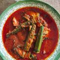 Cooksnap FZ Adzlin semasa beliau membuat Asam pedas ikan kerisi.