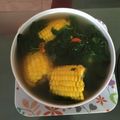 Cooksnap dari Rika Masitoh untuk resep Sayur bayam jagung manis
