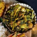 Subhasree Santra's cooksnap of when they made লাউ শাক ঘন্ট (lau shak ghanto recipe in Bengali).
