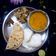sarita kashyap का कुकस्नैप जब उन्होंने पालक मूंग दाल वाली लंच थाली (Pala moong dal wali lunch thali recipe in hindi) बनाया था।