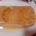 El cooksnap de MaryGlory cuando hizo Flan de huevos y queso con piña escarchada y Canela.