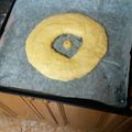 El cooksnap de edu cuando hizo Roscón de Reyes.