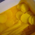 Cooksnap dari Fani Wisda untuk resep Danmuji (단무지) - Yellow Pickled Radish - Acar Lobak Kuning