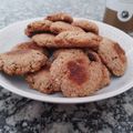 El cooksnap de Maria Angela Bourdieu cuando hizo Galletas veganas de avena, coco y pasas.