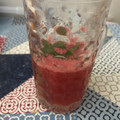 El cooksnap de lima cuando hizo Limonada de sandía y hierbabuena.