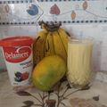 Tumiso Foods's cooksnap of when they made Mango banana smoothie.