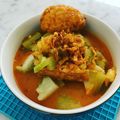 Cooksnap dari Dapur Sibuk untuk resep Lonsay / Lontong sayur labu siam endeuss.. #menugagaldiet