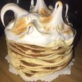El cooksnap de maca Abregu cuando hizo Torta rogel.