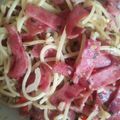 Cooksnap dari Yessi Pratiwi untuk resep Spaghetti Aglio Olio Smoke Beef