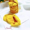 Sonika Gupta's cooksnap of when they made Tutti-Frutti Custard Cookies .