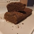 El cooksnap de Carlos Pérez cuando hizo Bizcocho vegano. Algarroba y flor de azahar.