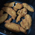 El cooksnap de Marieta cuando hizo Filetes de pechuga de pollo empanados, en airfryer.