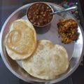 Ankita Kapil Varshney's cooksnap of when they made Bhature.