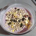 El cooksnap de Pablito82 cuando hizo Smoothie bowl de plátano y arándanos 🌙.