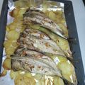El cooksnap de Eva cuando hizo Filetes caballa al horno.