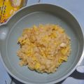 Cooksnap dari yuliani untuk resep MPASI 1Y+ Nasi Tim Telur Keju