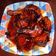 Cooksnap hanis haziqah semasa beliau membuat Sayap ayam bakar madu Air fryer.