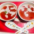 Mamta Agarwal का कुकस्नैप जब उन्होंने टमाटर गाजर और चुकंदर का सूप (tamatar gajar aur chukandar ka soup recipe in Hindi) बनाया था।
