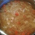 mandy's cooksnap of when they made Feel Better Chicken Noodle Soup.