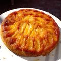 El cooksnap de sabrina damelio cuando hizo Torta invertida de manzana.