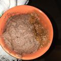 El cooksnap de Felipe Rama cuando hizo Brownie en taza para microondas.