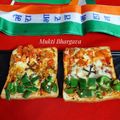 Mukti Bhargava का कुकस्नैप जब उन्होंने चीज ब्रेड पिज्जा बनाया था।