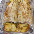 El cooksnap de Jose Luis Fernandez cuando hizo Corvina al horno con patatas, cebollas y pimientos.