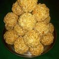 Sunita Sahu's cooksnap of when they made Gur Murmura Laddoo/Jaggery -Puffed Rice Balls.