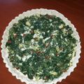 El cooksnap de John Silva cuando hizo Tarta de acelga🌿😋 con masa para tarta salada casera.