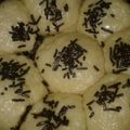 Cooksnap dari VieNovZhaa untuk resep Roti kasur kukus ekonomis (no telur) isi pisang coklat