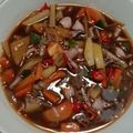 Cooksnap dari Nina Nierra untuk resep Cumi kentang wortel saus tiram pedas manis asam