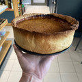Clare Knivett's cooksnap of when they made Red kuri squash pie made from homemade puree.