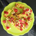El cooksnap de Cesar cuando hizo Sopa paraguaya.