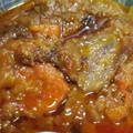 El cooksnap de Sandra Dosmm cuando hizo Carne de Ternera Guisada.