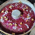 El cooksnap de Vanesa Rossa cuando hizo Budín de remolacha y banana con glasé de remolacha🤪.